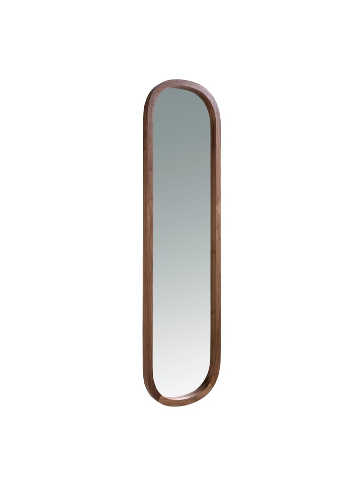 Wandspiegel 3234 in Walnuss – (B)40 x (H)150 x (T)4 cm