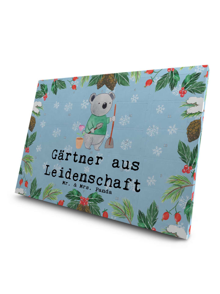 Advents-Teekalender Gärtner Leidenschaft mit Sp... in Eisblau