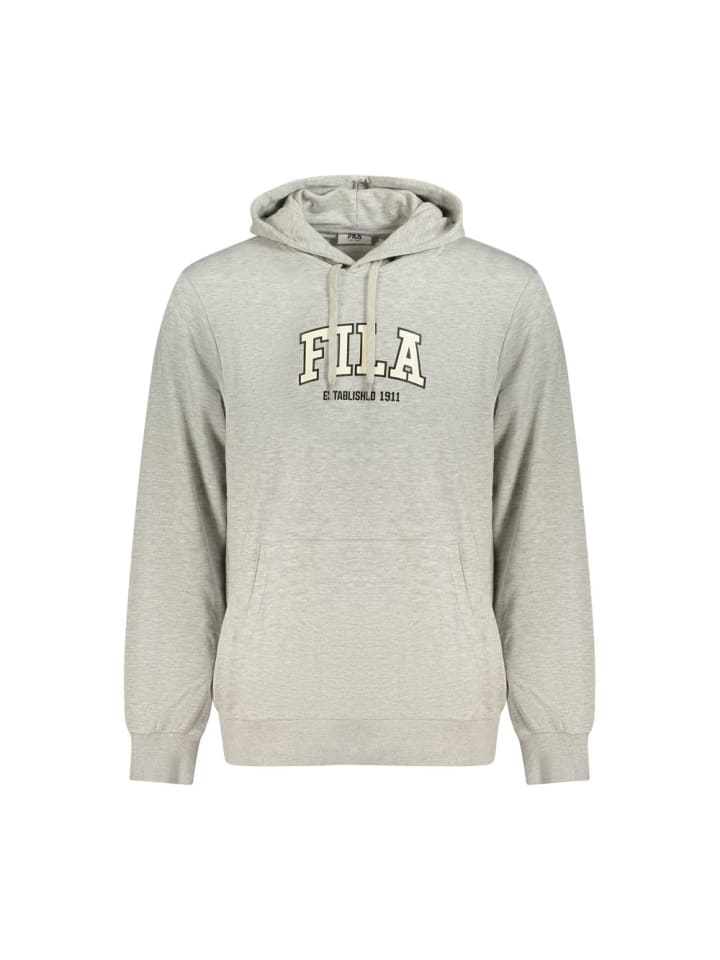 Grau Baumwolle Herren Sweatshirt