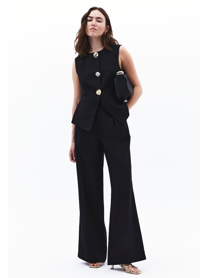 Weite Hosen BLACK