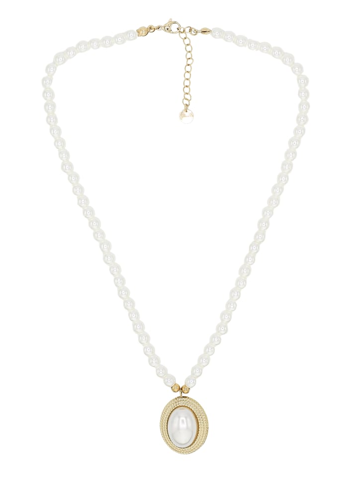 Kurze Kette " Timeless Pearl " in golden