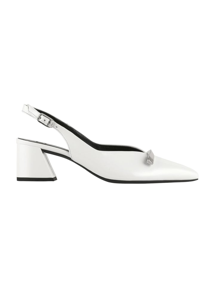 Slingpumps in Weiß