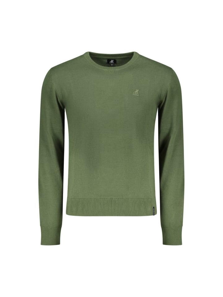 Grün Baumwolle Herren Pullover