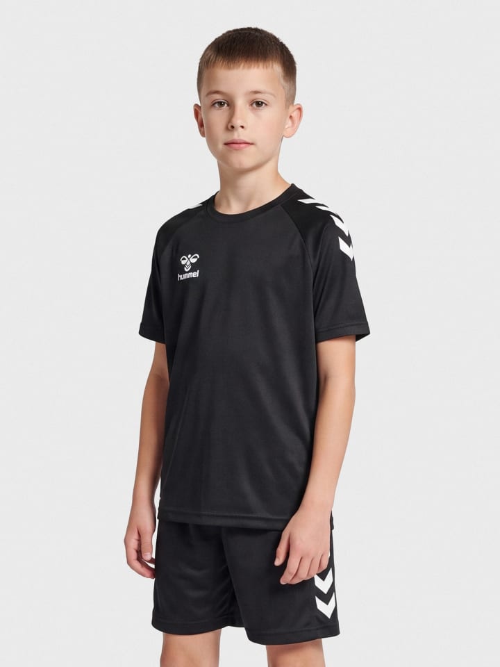 T-Shirt Hmlcore Kinder in BLACK