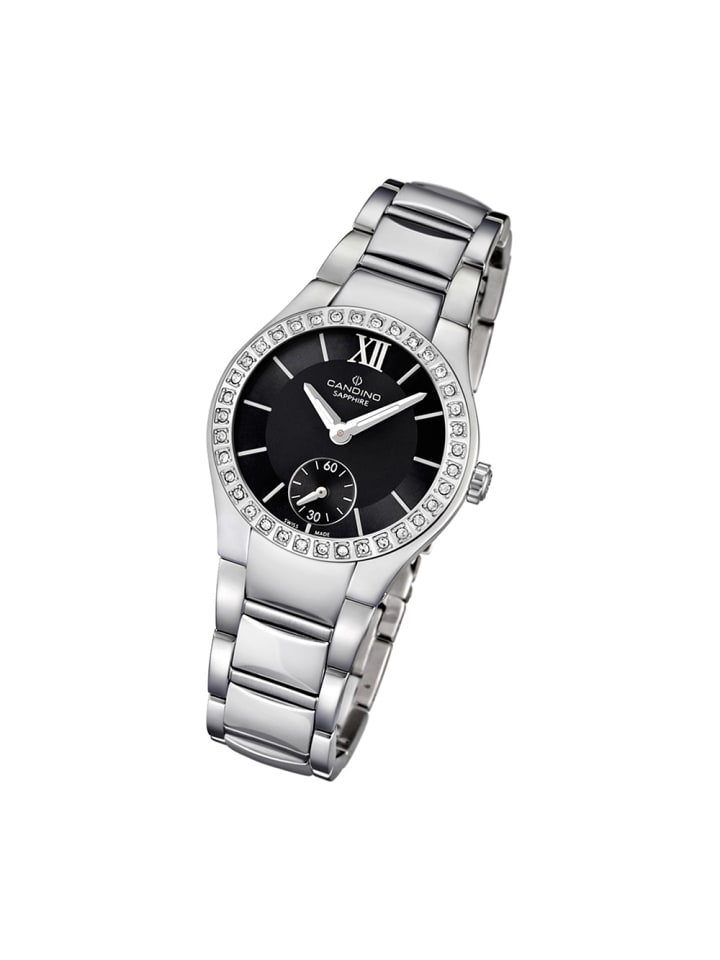 Analog-Armbanduhr Candino Classic silber mittel (ca. 32mm)