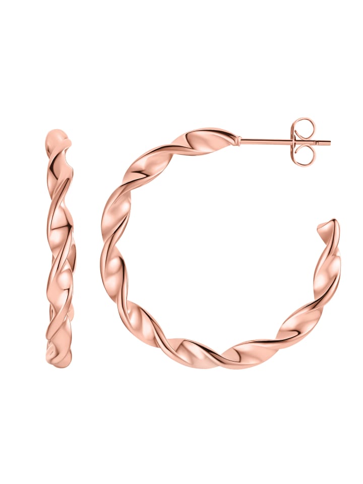 Ohrstecker Frauen Ilva rose goldfarben in rosegoldfarben
