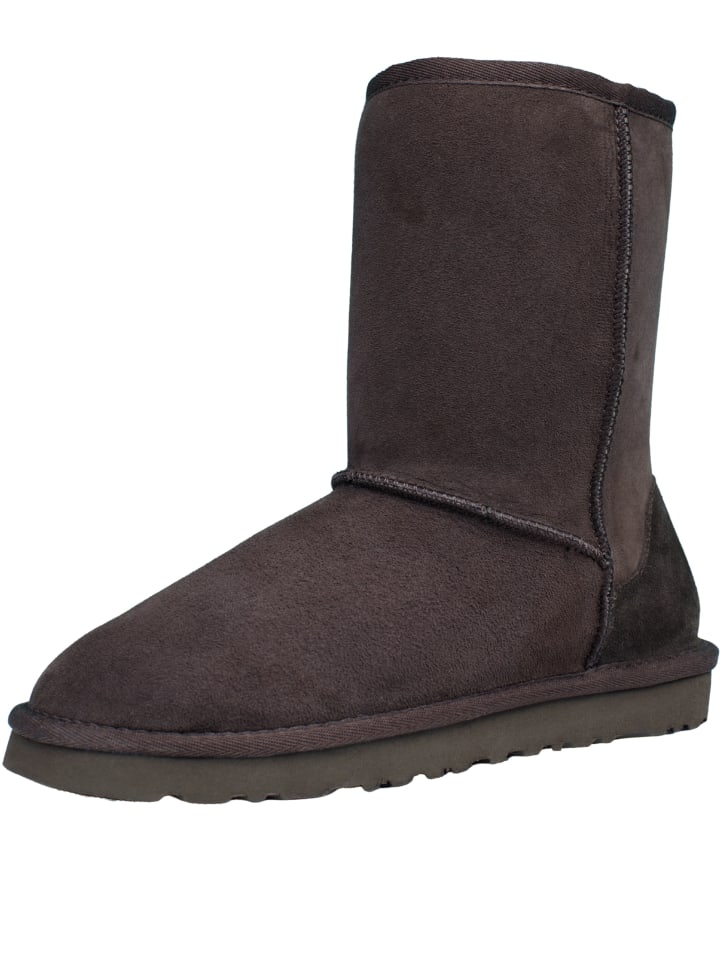 Winterstiefel mit Fell AMWB2401in Braun
