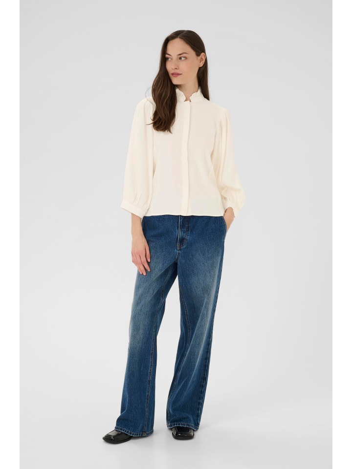 Langarm - Hemd KBDenise Regular fit in Egret