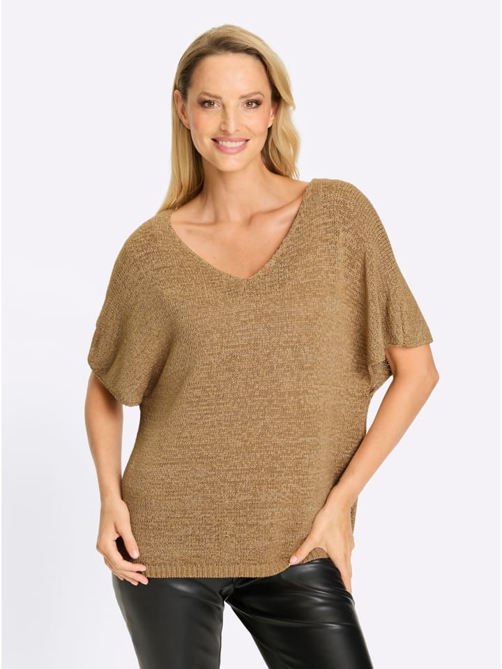 Pullover in camel