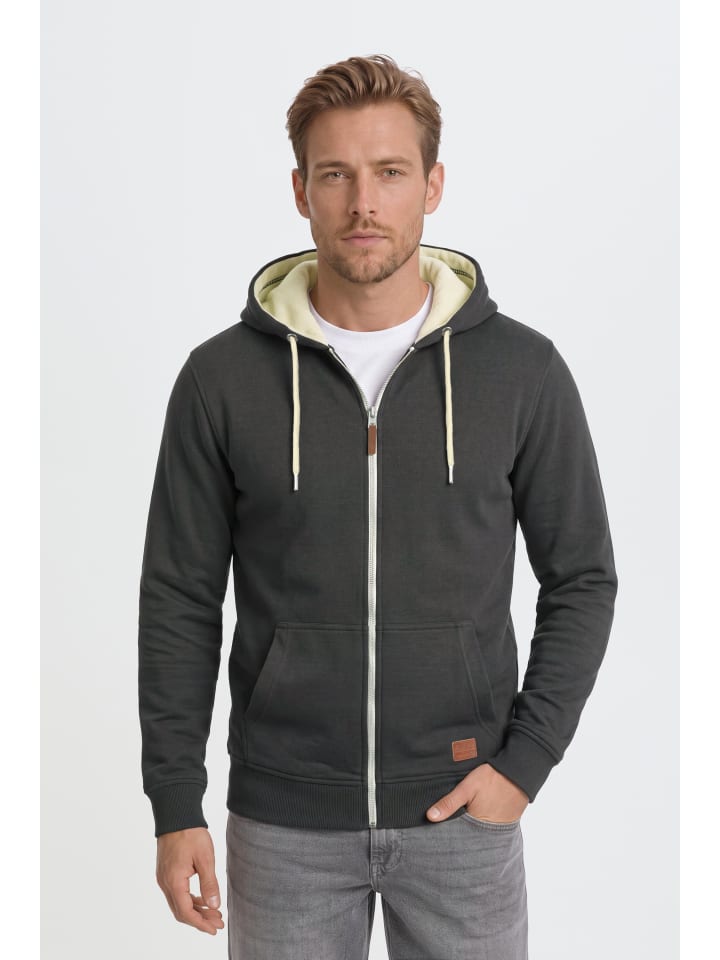 Kapuzensweatjacke BHHulker in Schwarz