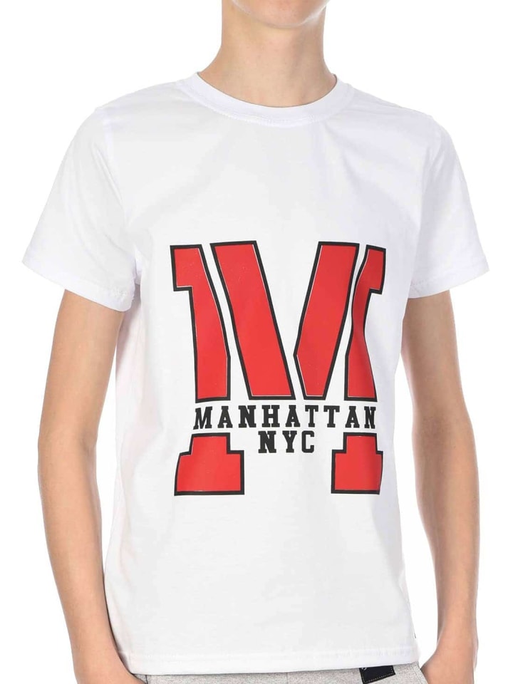 T-Shirt in Weiß
