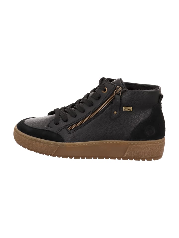 Schnürboots in Schwarz