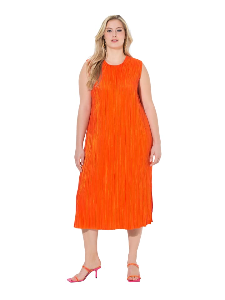 Midikleid in paprika