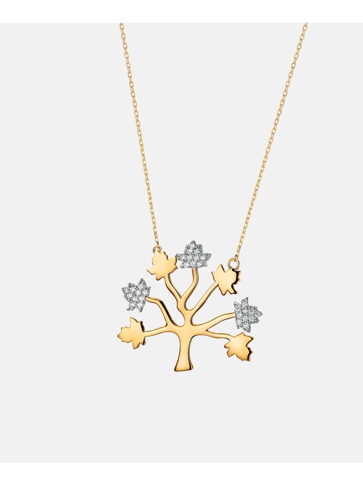 Halskette aus 585 Gelbgold