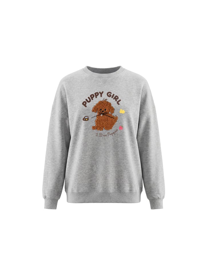 Women Sweatshirt in Grey