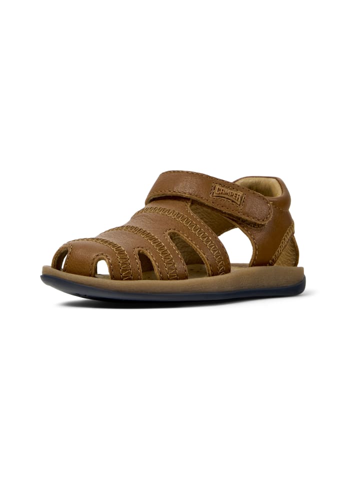 Sandalen " Bicho " in Mittelbraun 2