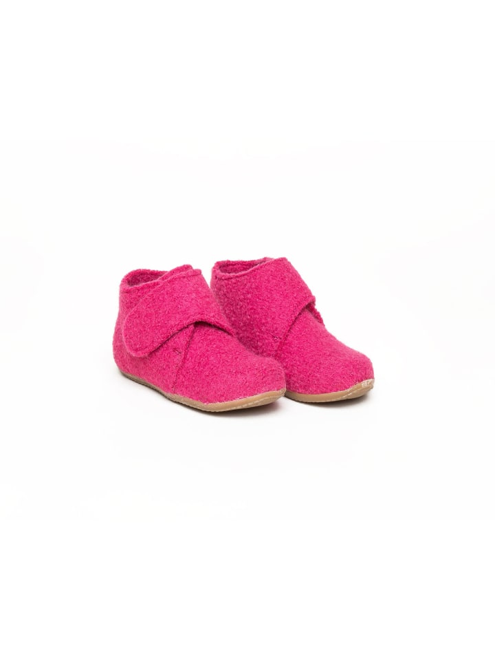 Pantoffel "Juno" in himbeer