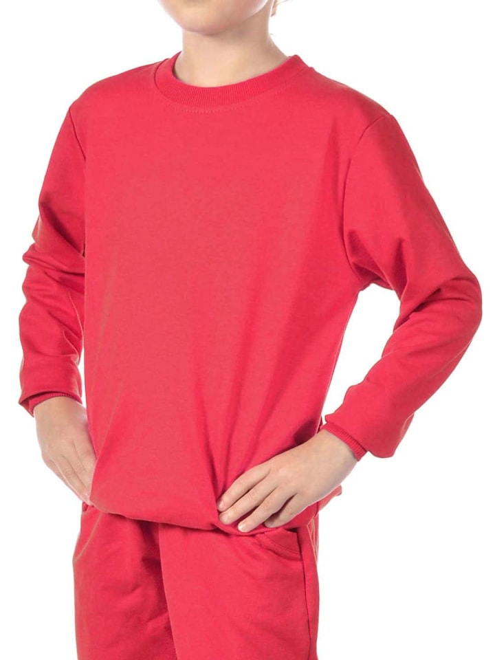 Sweatshirt in Rot