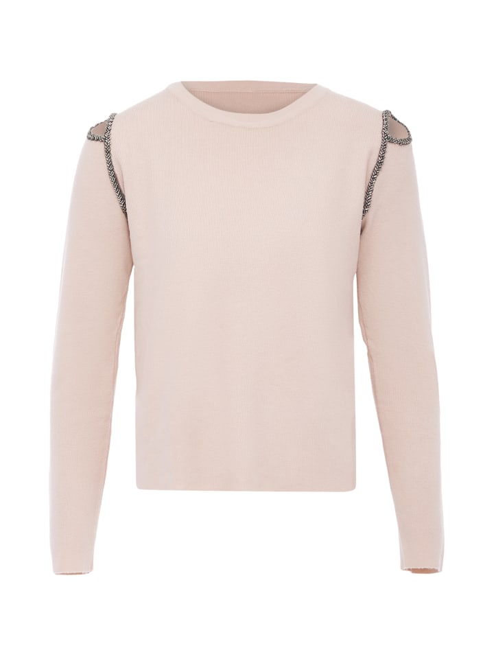 Women Pullover in Dunkelrosa