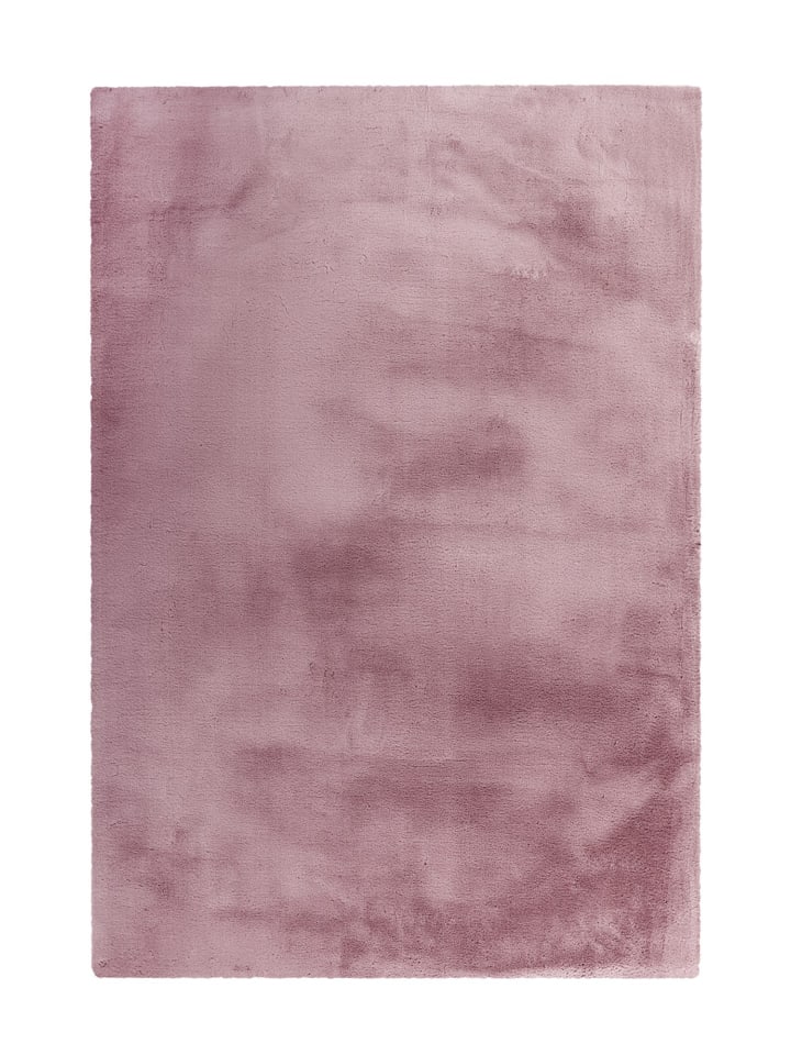 Hochflor Teppich Rabbit in rosa - rechteckig