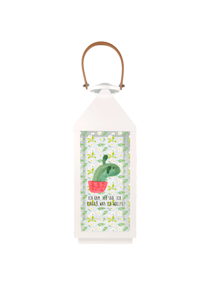 Kerzenständer Kaktus Mama mit Spruch in Transparent