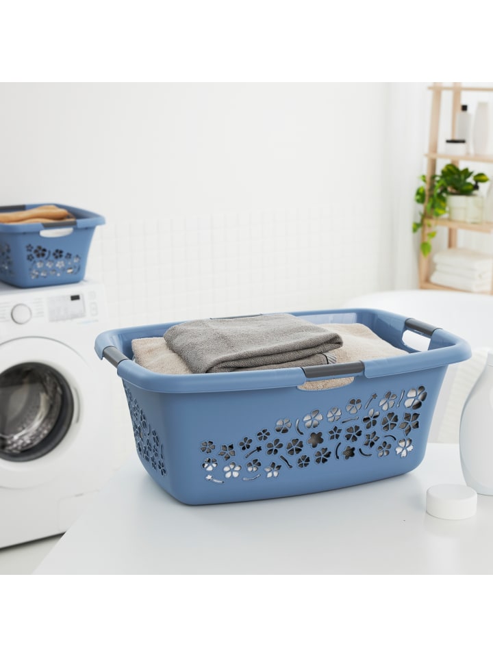 Ensemble de 3 paniers à linge Flowers 50l – Rotho Sweiz