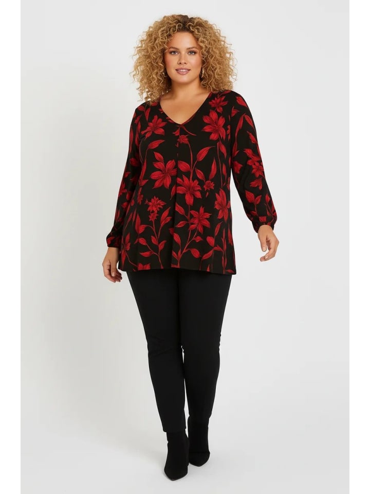 Blouse in Rot