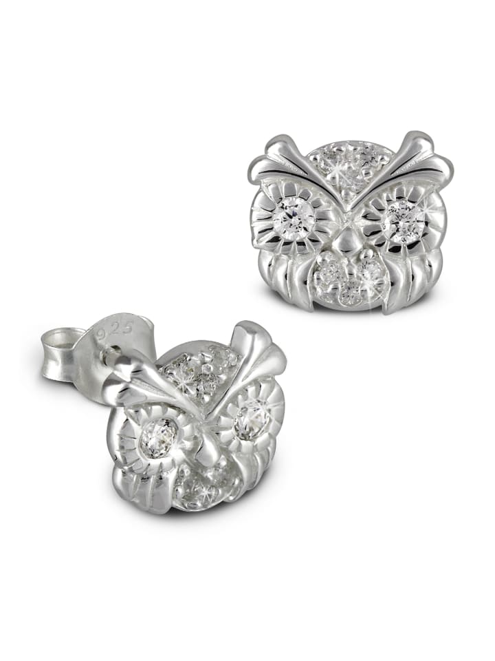 Ohrstecker in 925er Sterling Silber ca. 1cm x 0,9cm
