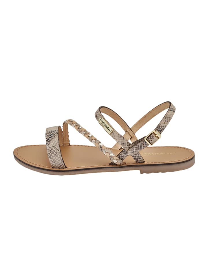 Ledersandalen von M.belarbi Batresse Beige
