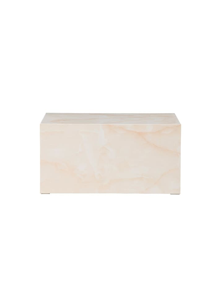 Couchtisch York Hellgelb 60 x 80 cm