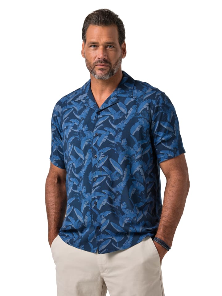 Hemd in navy blau