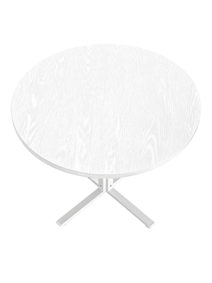 Esszimmertisch Barnet in Weiß - (B)80 x (H)74.8 x (T)80 cm