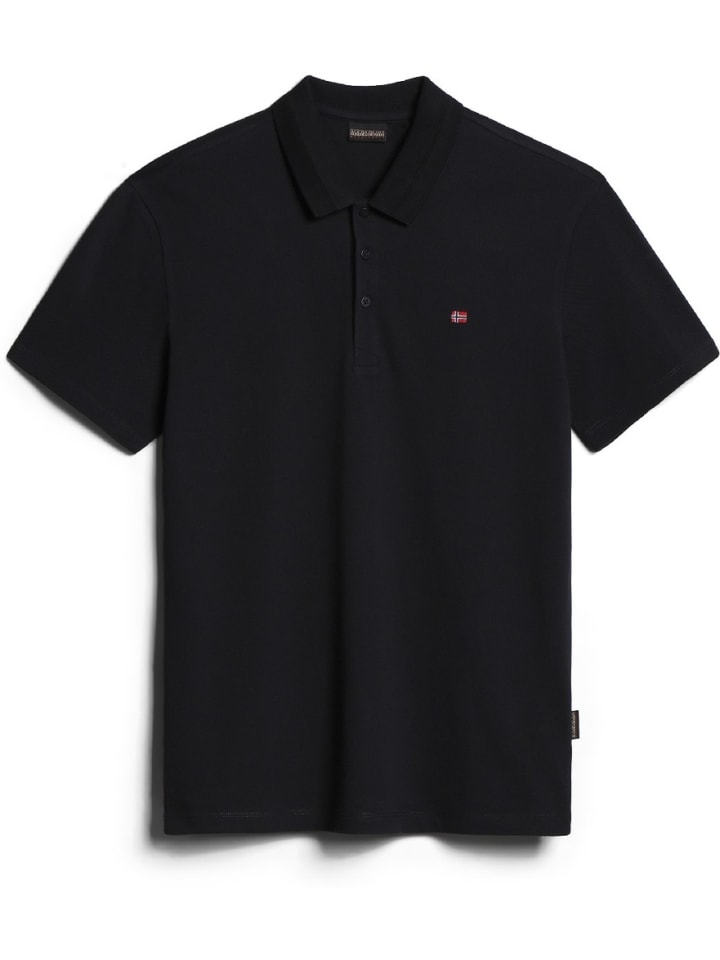 Polo "Ealis Ss Sum" in Schwarz