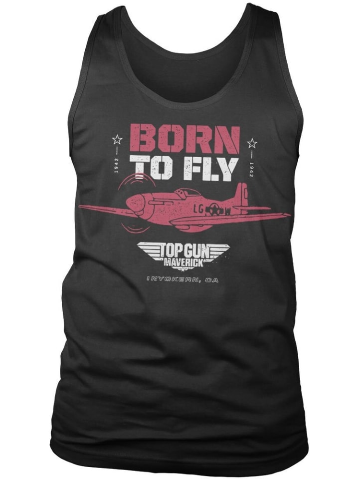 T-Shirt in Schwarz