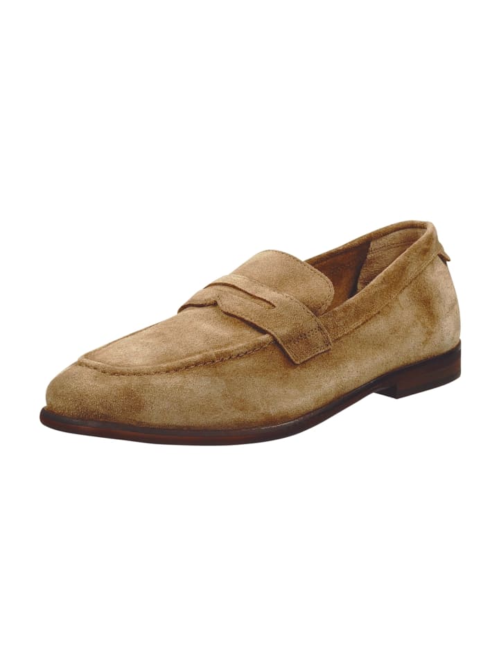 Klassische Slipper in Beige
