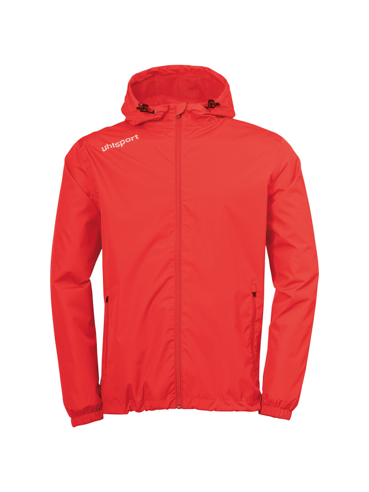 Regenjacke ESSENTIAL Kids in rot/weiß