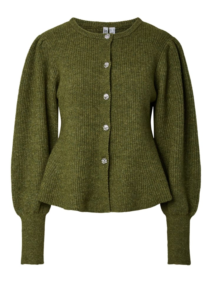 Strickjacke in Sphagnum