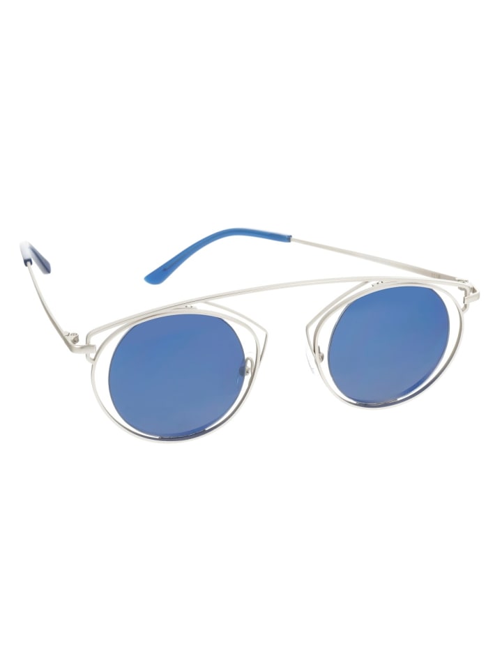 Sonnenbrille in Silber