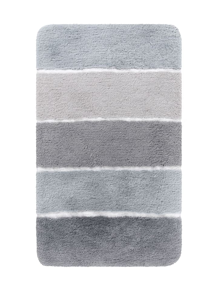 Badematte "Rio Marina" in Grau Multi
