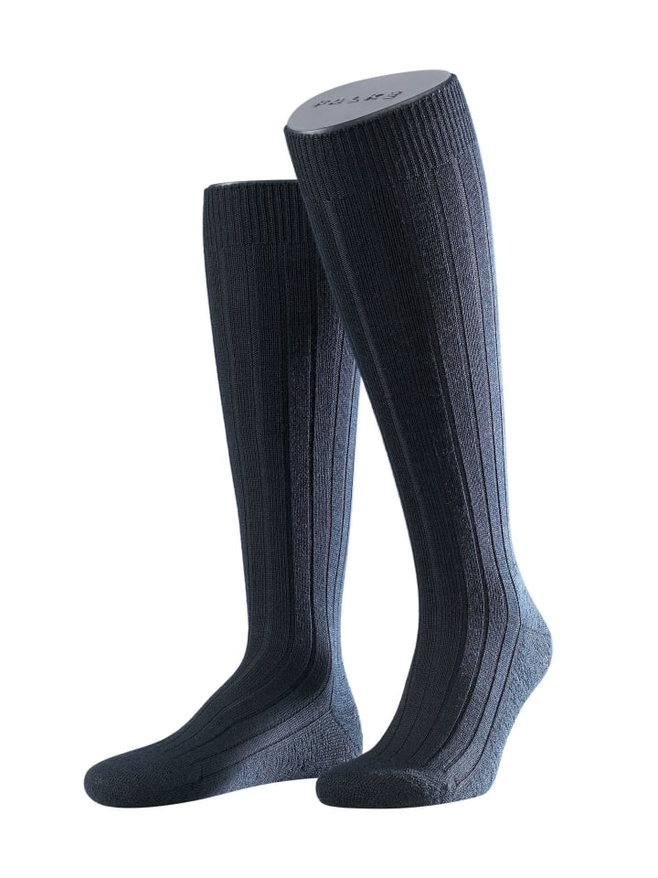 Kniestrümpfe Teppich im Schuh in Dark navy
