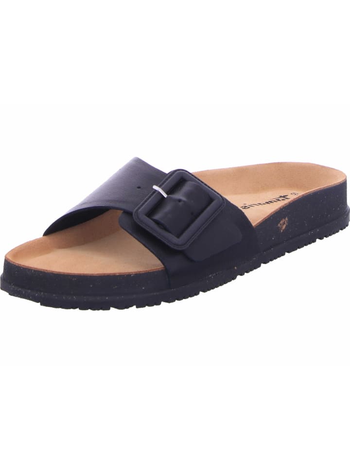 Pantolette in schwarz