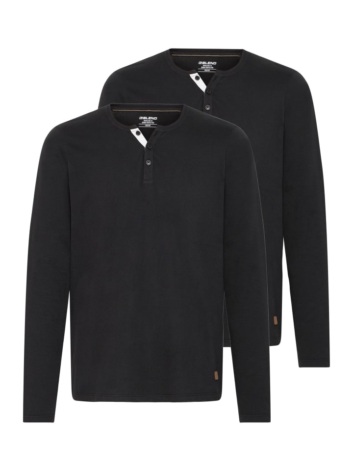 Langarmshirt BHHollie in Schwarz