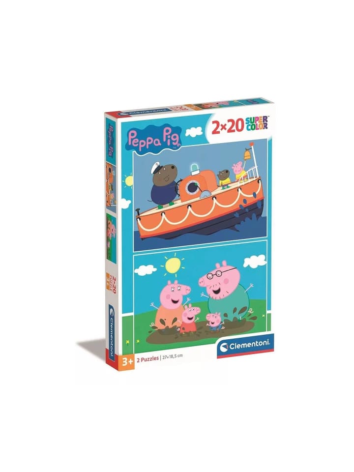 Free Day 2x20 Stück Puzzle Clementoni