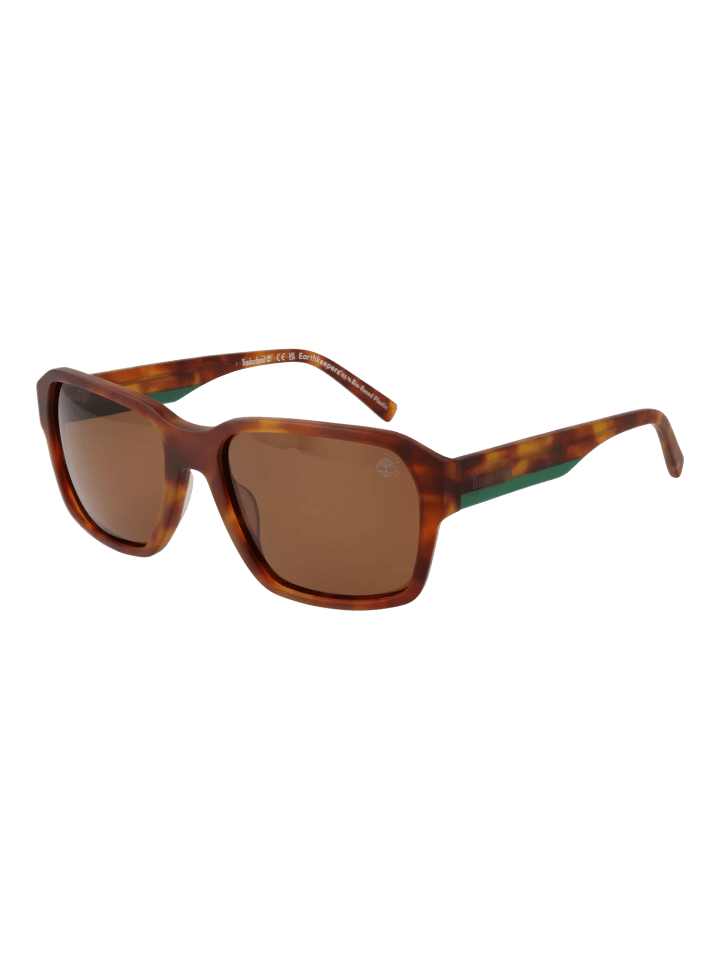 Männer Sonnenbrille Quadratisch Braun