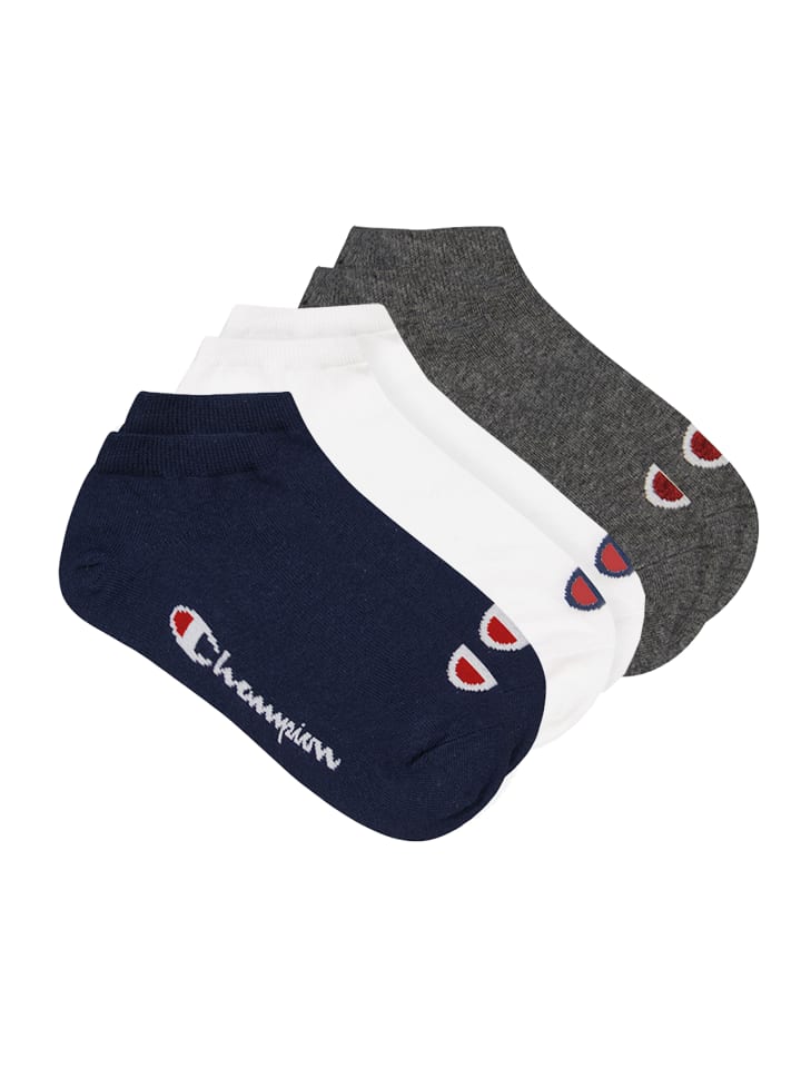 Socken Sneaker Socks 6pk in 532 - navy/grey/nightshadow b