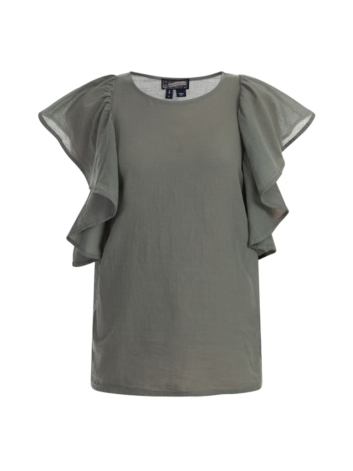 Damen Blusenshirt in Oliv