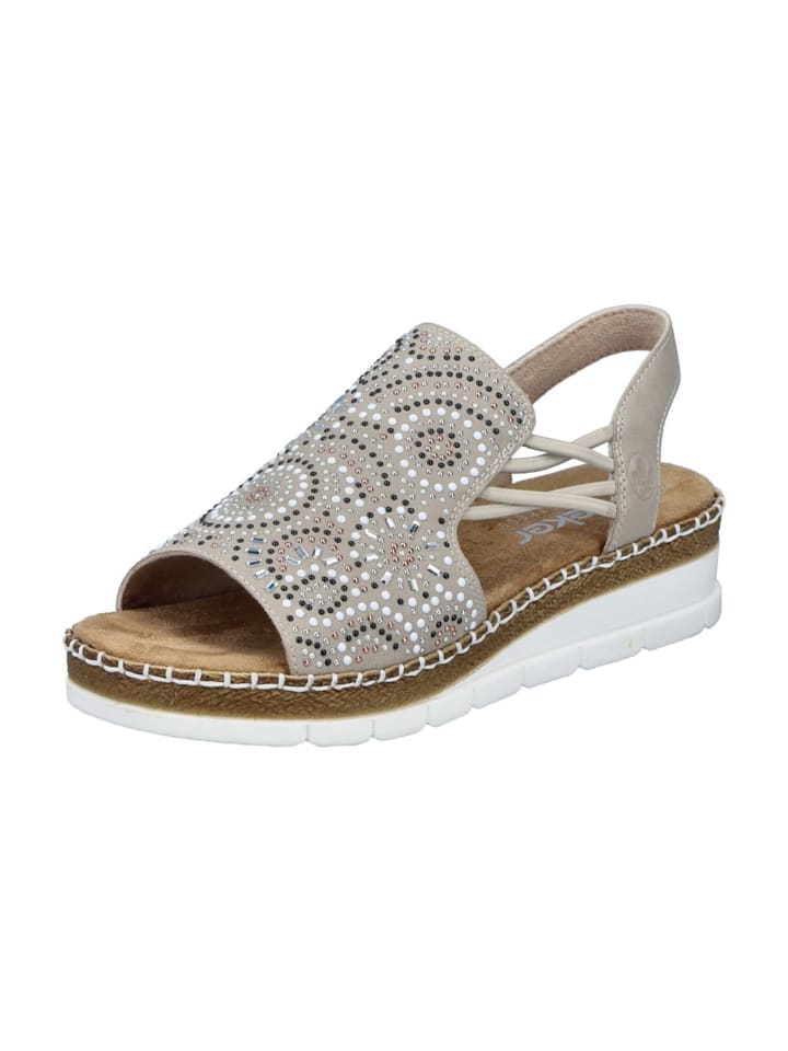 Sandalen in Beige