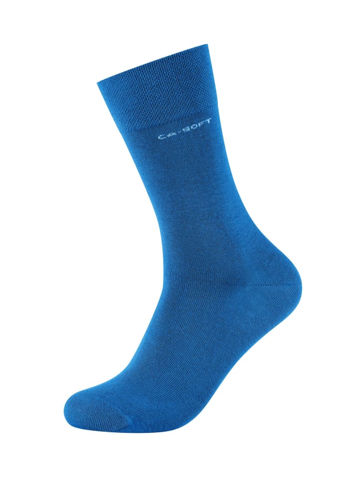 camano Socken für Damen und Herren Businesssocken Komfortbund Bequem  Langlebig Baumwolle Soft mit verstärktem Fersen- und Zehenbereich 4er Pack  ca-soft in daphne günstig kaufen | limango