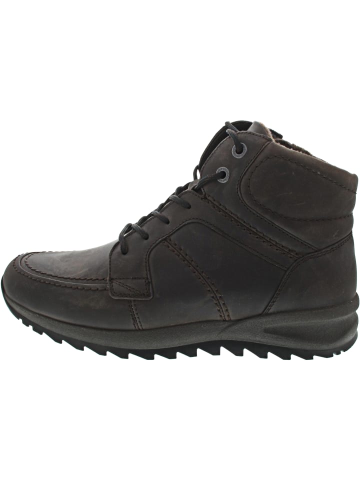 Helle Schnürstiefel Braun