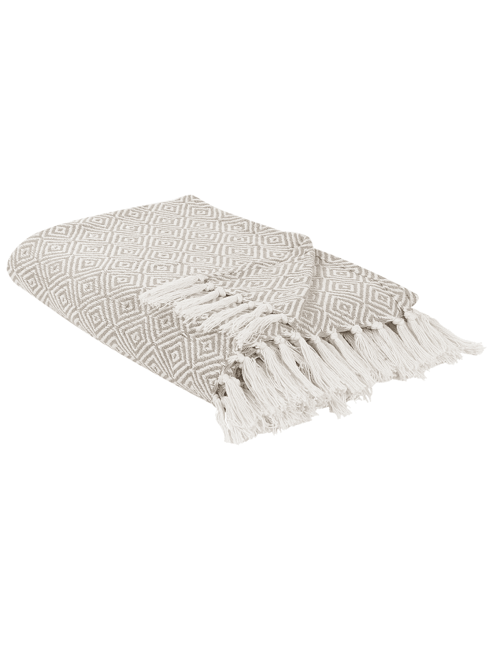 Tagesdecke TOUTLI in Beige - (W) 200 x (H) 1.25 x (L) 220 cm